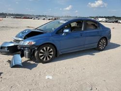 Salvage cars for sale at Houston, TX auction: 2009 Honda Civic EX