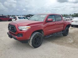 Salvage cars for sale at Houston, TX auction: 2021 Toyota Tacoma Double Cab