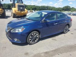 Salvage cars for sale at Assonet, MA auction: 2019 Nissan Sentra S