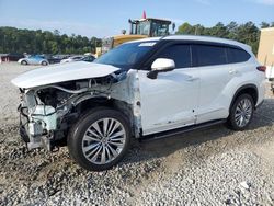 Salvage cars for sale at Ellenwood, GA auction: 2023 Toyota Highlander Hybrid Platinum