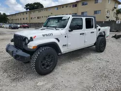 Jeep salvage cars for sale: 2021 Jeep Gladiator Sport