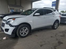 Chevrolet salvage cars for sale: 2016 Chevrolet Equinox LT