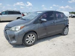 Toyota Yaris salvage cars for sale: 2016 Toyota Yaris L