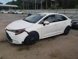 Salvage cars for sale at Savannah, GA auction: 2020 Toyota Corolla LE