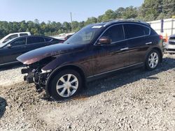 Salvage cars for sale at Ellenwood, GA auction: 2010 Infiniti EX35 Base