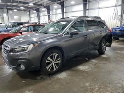 2018 Subaru Outback 2.5I Limited en venta en Ham Lake, MN