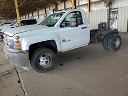 Salvage trucks for sale at Phoenix, AZ auction: 2016 Chevrolet Silverado C3500