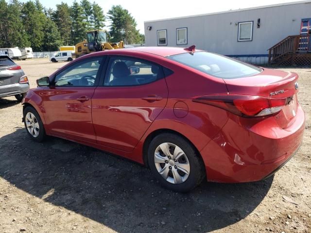 2016 Hyundai Elantra SE