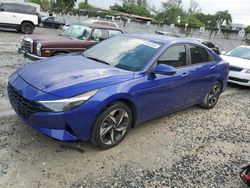 Salvage cars for sale at Opa Locka, FL auction: 2023 Hyundai Elantra SEL