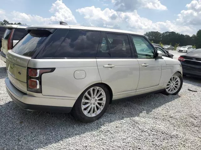 2018 Land Rover Range Rover HSE