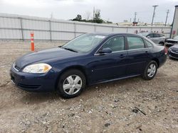 Chevrolet salvage cars for sale: 2009 Chevrolet Impala LS