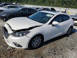 Salvage cars for sale at Ellenwood, GA auction: 2016 Mazda 3 Grand Touring