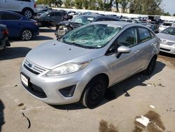 Salvage cars for sale at Bridgeton, MO auction: 2013 Ford Fiesta S