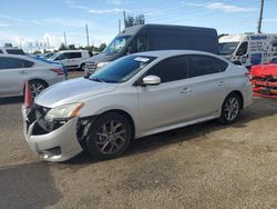 Nissan salvage cars for sale: 2014 Nissan Sentra S