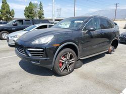 Salvage cars for sale at Rancho Cucamonga, CA auction: 2011 Porsche Cayenne Turbo