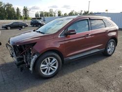 Salvage cars for sale at Portland, OR auction: 2015 Ford Edge SEL