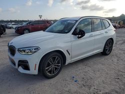 Salvage cars for sale at Houston, TX auction: 2021 BMW X3 XDRIVEM40I