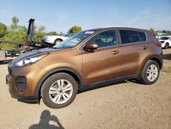 Salvage cars for sale at Columbia Station, OH auction: 2018 KIA Sportage LX