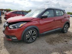 Salvage cars for sale at Mercedes, TX auction: 2020 Nissan Kicks SR