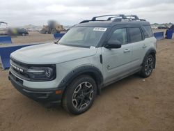 Salvage cars for sale at Brighton, CO auction: 2021 Ford Bronco Sport Outer Banks