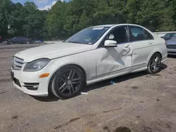 Mercedes-Benz salvage cars for sale: 2012 Mercedes-Benz C 300 4matic