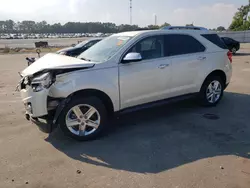 Chevrolet salvage cars for sale: 2015 Chevrolet Equinox LTZ