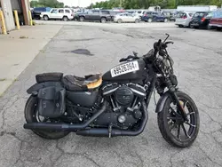 Salvage motorcycles for sale at Fort Wayne, IN auction: 2016 Harley-Davidson XL883 Iron 883