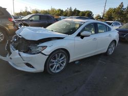 Mazda salvage cars for sale: 2016 Mazda 6 Touring