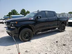 Salvage cars for sale at Prairie Grove, AR auction: 2021 Chevrolet Silverado K1500 LT Trail Boss