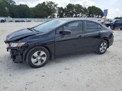 Honda salvage cars for sale: 2015 Honda Civic LX