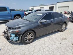 Salvage cars for sale at Kansas City, KS auction: 2016 Chevrolet Malibu LT