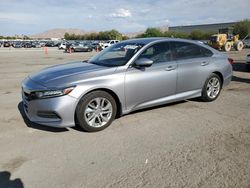 Salvage cars for sale at Las Vegas, NV auction: 2018 Honda Accord LX