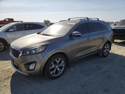 Salvage cars for sale at Antelope, CA auction: 2016 KIA Sorento SX