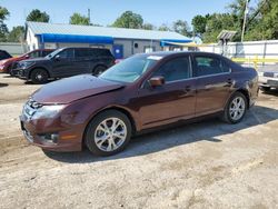 Salvage cars for sale at Wichita, KS auction: 2012 Ford Fusion SE