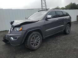 Salvage cars for sale at Windsor, NJ auction: 2017 Jeep Grand Cherokee Limited