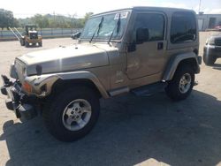 Salvage cars for sale at Lebanon, TN auction: 2003 Jeep Wrangler / TJ Sahara