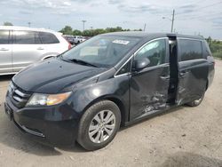 Salvage cars for sale at Indianapolis, IN auction: 2015 Honda Odyssey EX