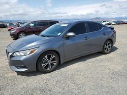 Nissan salvage cars for sale: 2020 Nissan Sentra SV