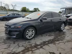 Chevrolet salvage cars for sale: 2018 Chevrolet Malibu LT