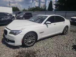 Salvage cars for sale at Windsor, NJ auction: 2013 BMW 750 XI