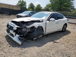 Infiniti salvage cars for sale: 2018 Infiniti Q50 Luxe