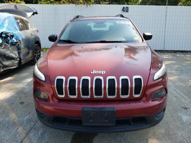 2016 Jeep Cherokee Sport