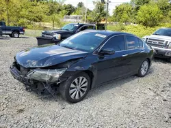 Salvage cars for sale at West Mifflin, PA auction: 2015 Honda Accord EX