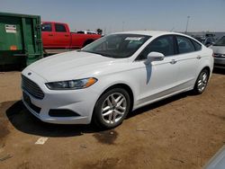 Ford salvage cars for sale: 2016 Ford Fusion SE