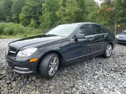 Mercedes-Benz salvage cars for sale: 2013 Mercedes-Benz C 250