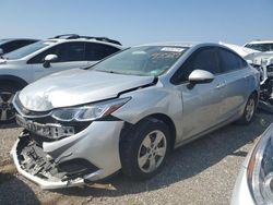 Chevrolet salvage cars for sale: 2018 Chevrolet Cruze LS