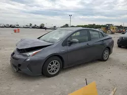 Salvage cars for sale at Indianapolis, IN auction: 2016 Toyota Prius