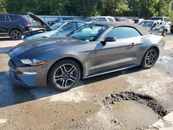 Ford salvage cars for sale: 2018 Ford Mustang