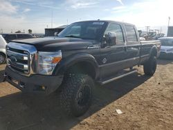 Salvage trucks for sale at Brighton, CO auction: 2012 Ford F350 Super Duty