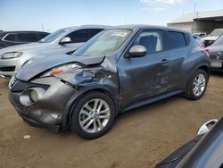 Salvage cars for sale at Brighton, CO auction: 2013 Nissan Juke S